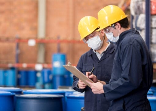 Workplace exposure to VOCs