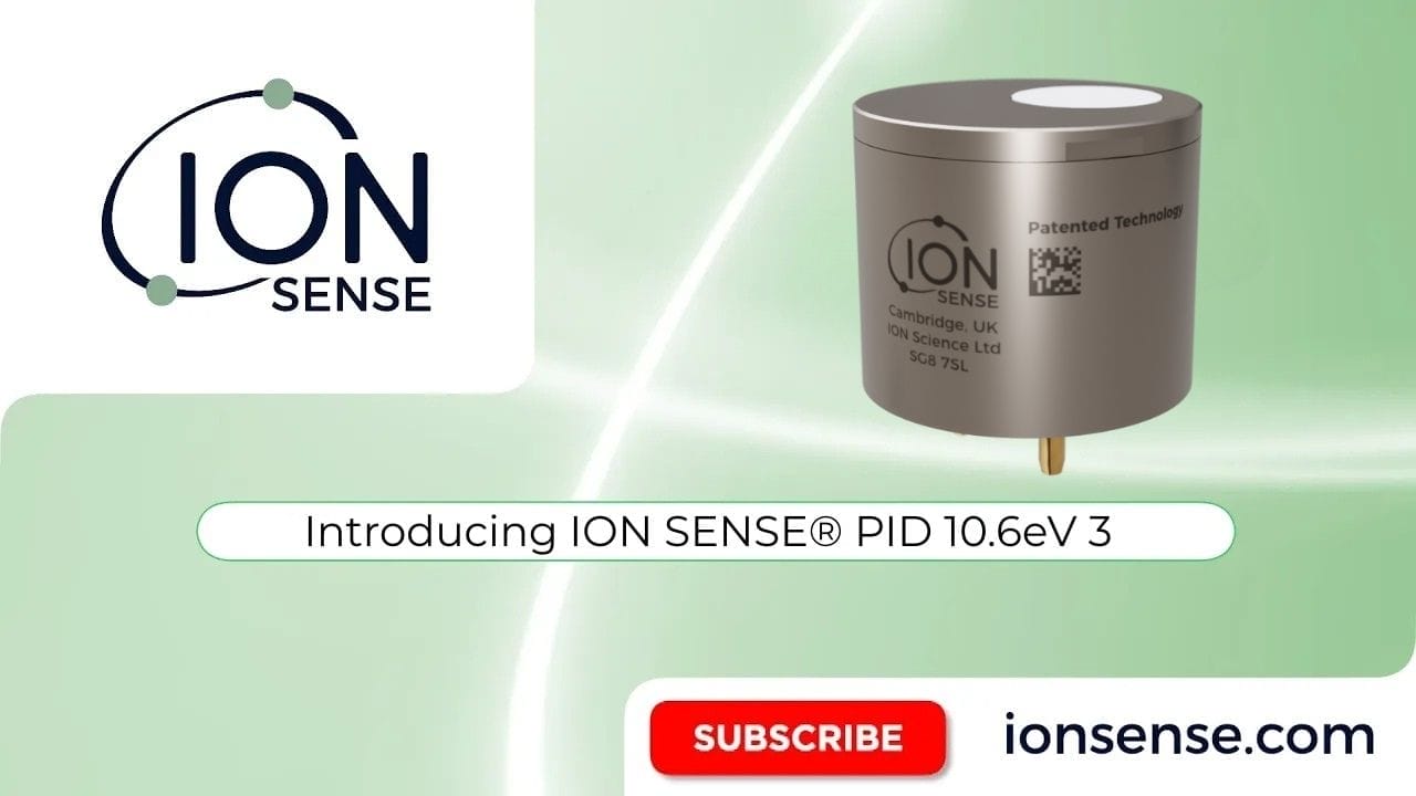 Introducing ION SENSE® 10.6eV 3